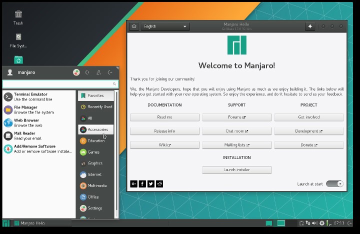 Скриншот 5 программы Manjaro Linux