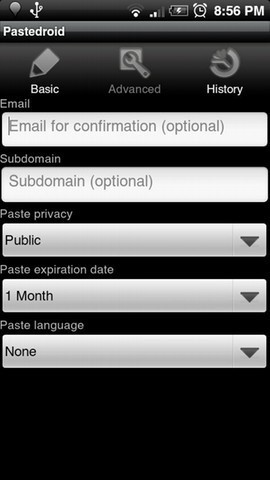 Скриншот 3 программы Pastebin.com