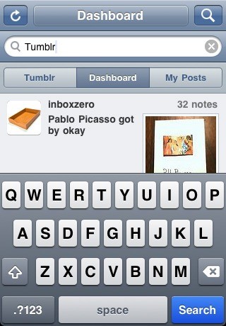 Скриншот 3 программы Tumblr