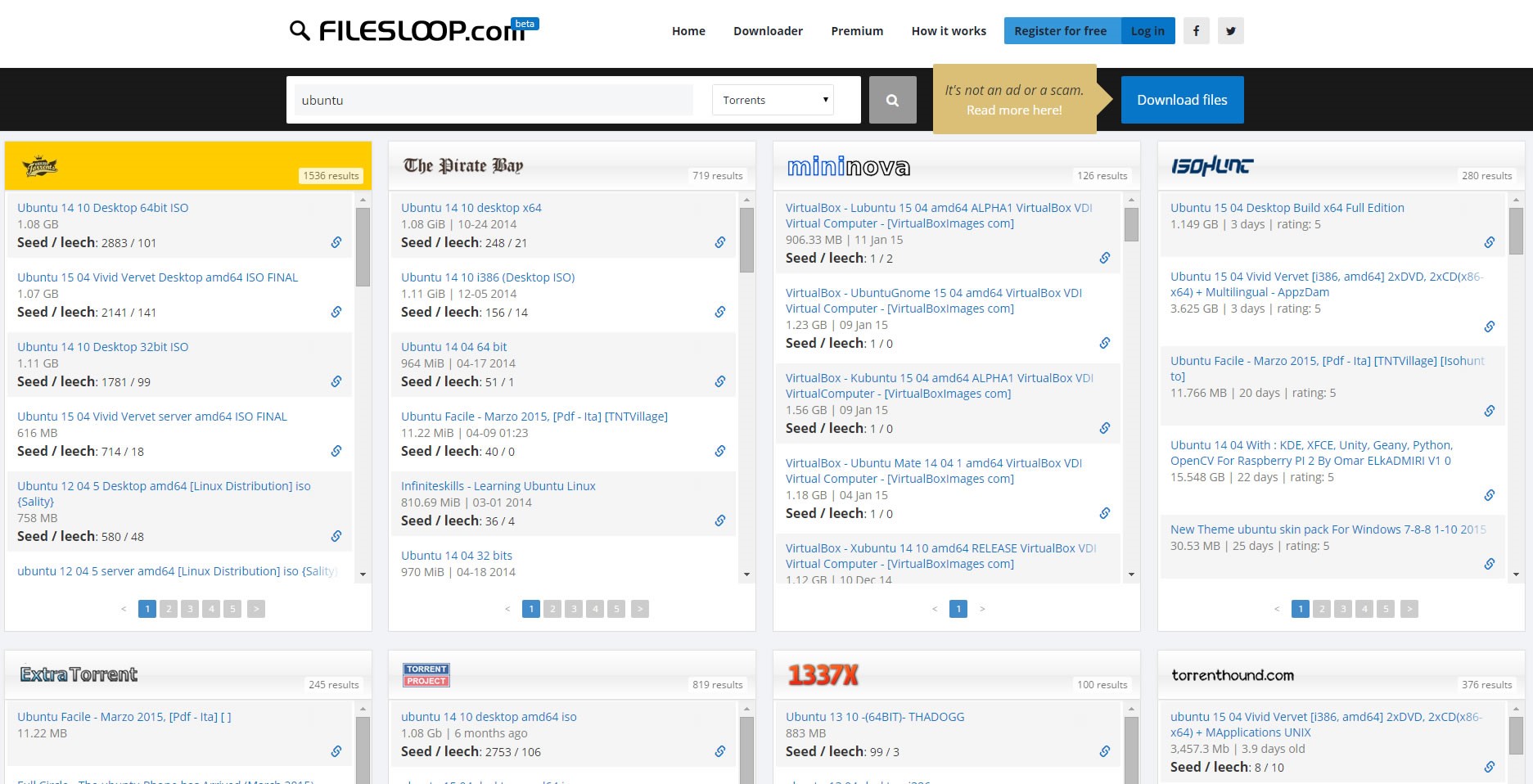 Скриншот 3 программы FilesLoop.com