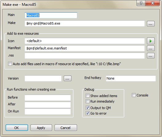 Скриншот 1 программы Quick Macros