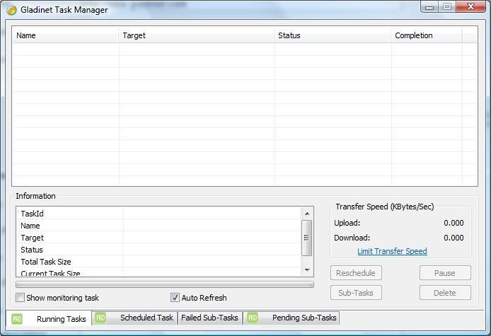 Скриншот 3 программы Gladinet