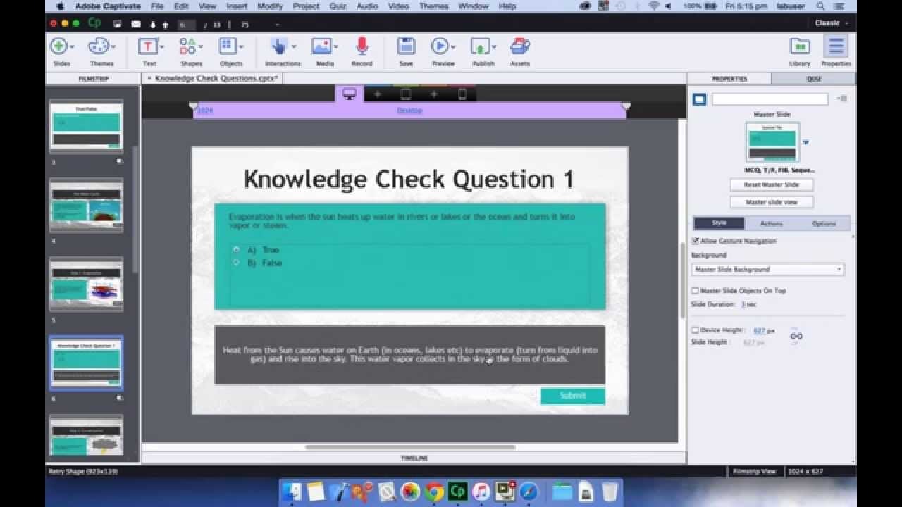 Скриншот 2 программы Adobe Captivate