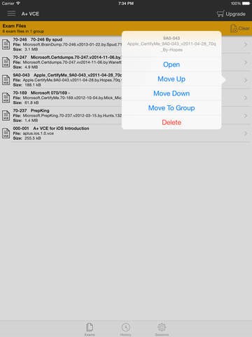 Скриншот 4 программы A+ VCE