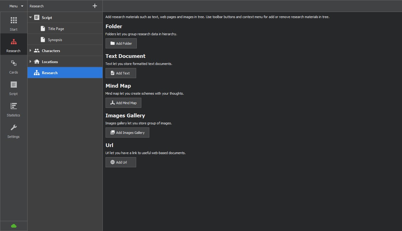Скриншот 2 программы KIT Scenarist