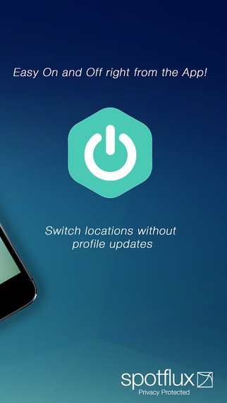 Скриншот 3 программы Spotflux