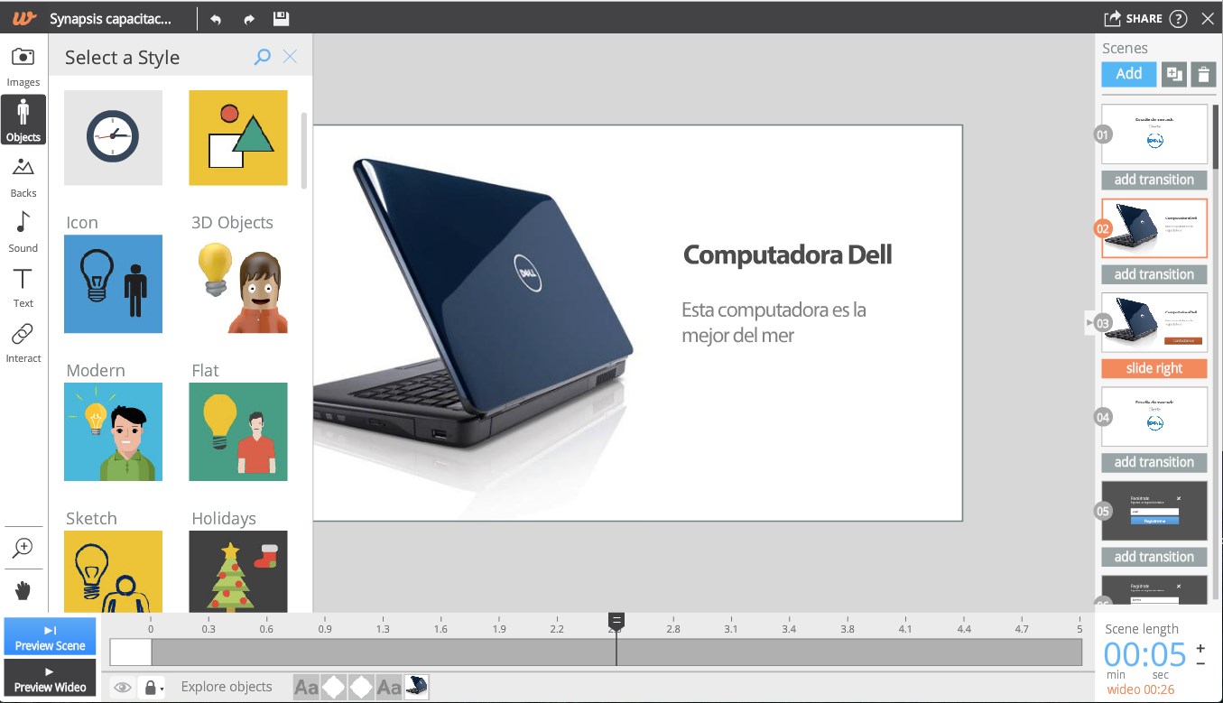 Скриншот 3 программы Wideo