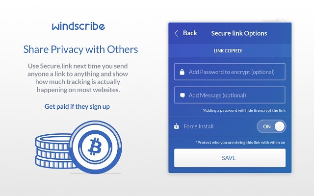 Скриншот 2 программы Windscribe