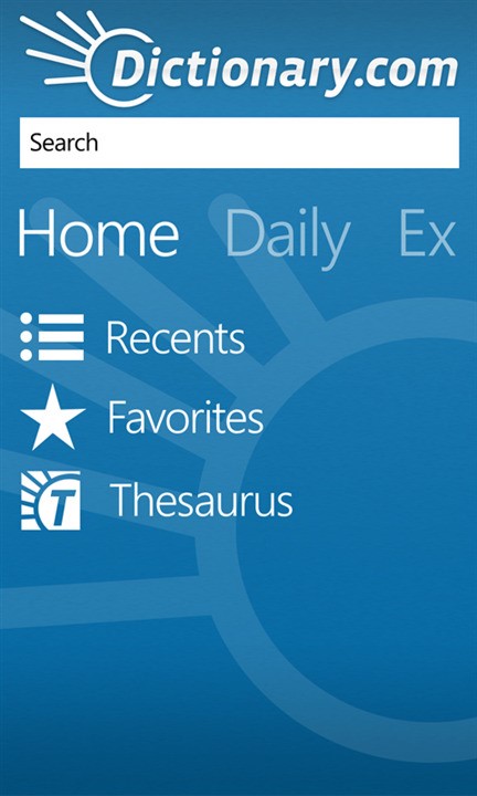 Скриншот 3 программы Dictionary.com