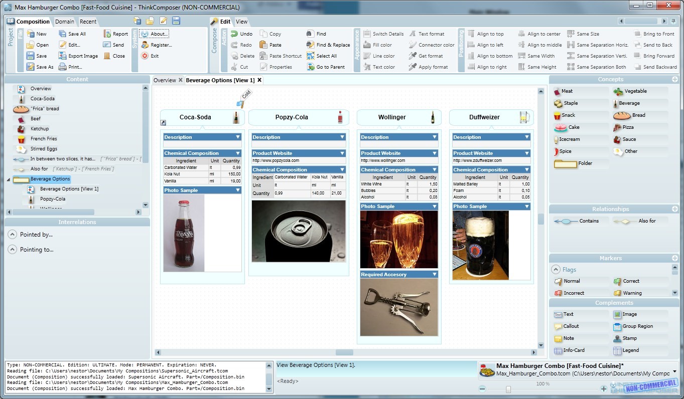 Скриншот 3 программы ThinkComposer