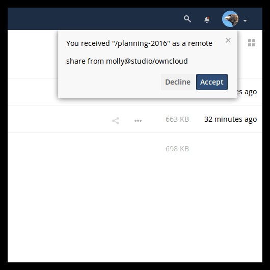 Скриншот 4 программы ownCloud