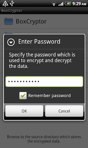 Скриншот 5 программы BoxCryptor Classic