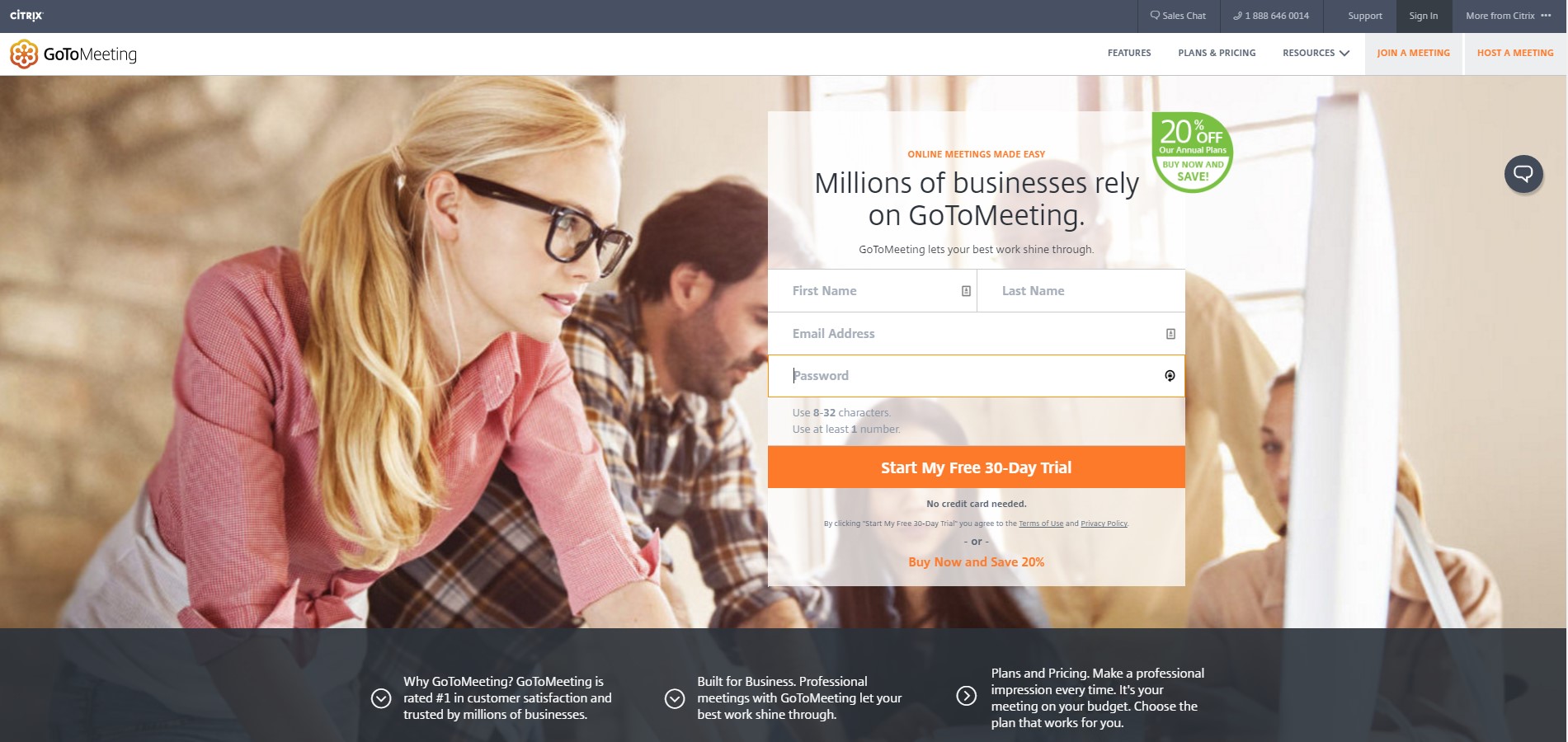 Скриншот 2 программы GoToMeeting