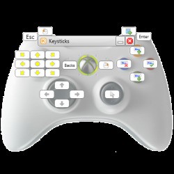 Скриншот 1 программы Keysticks