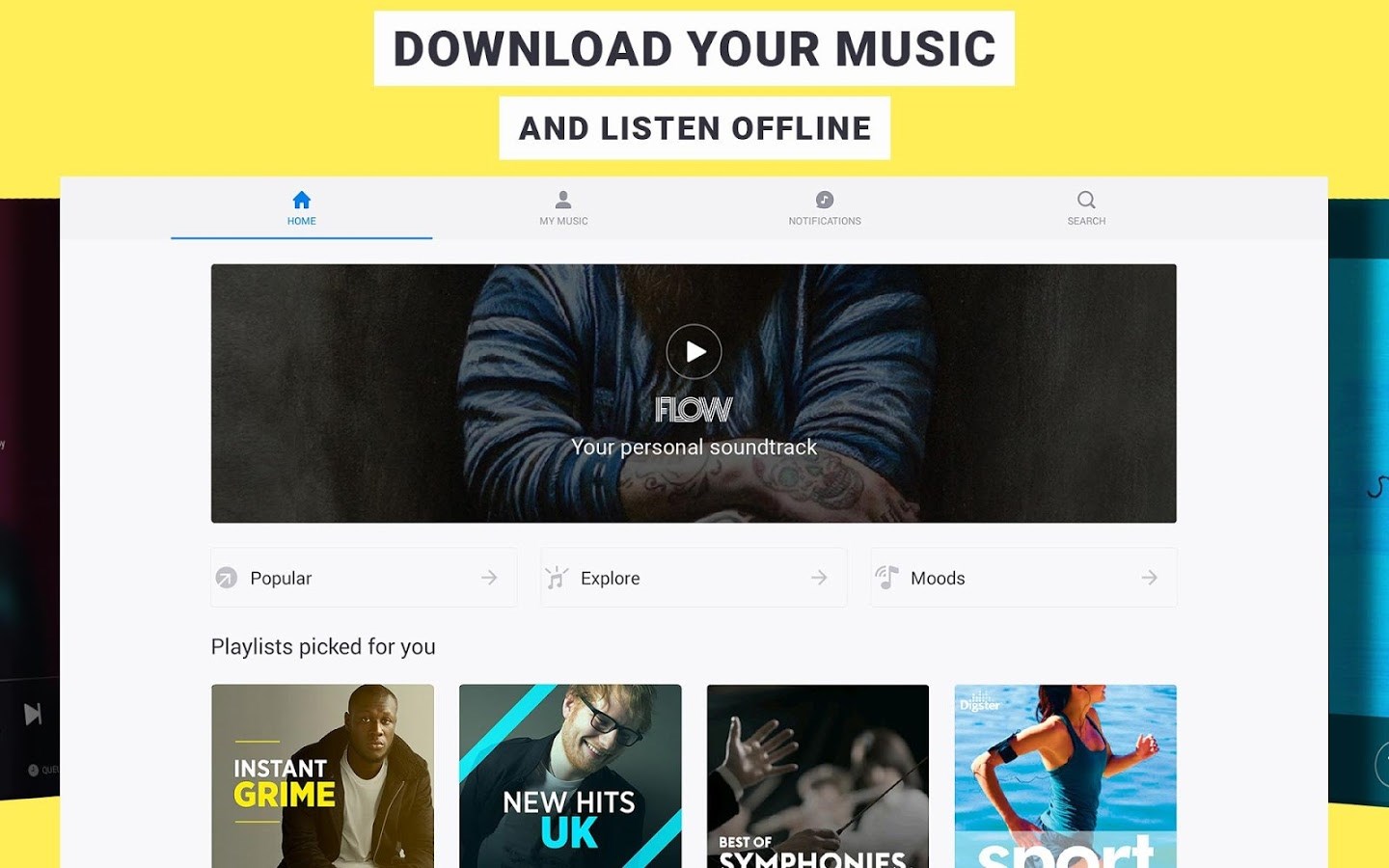 Скриншот 2 программы Deezer