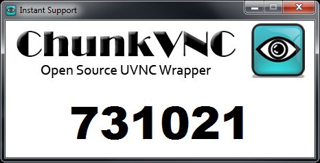 Скриншот 2 программы ChunkVNC