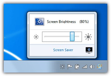 Скриншот 1 программы iBrightness Tray