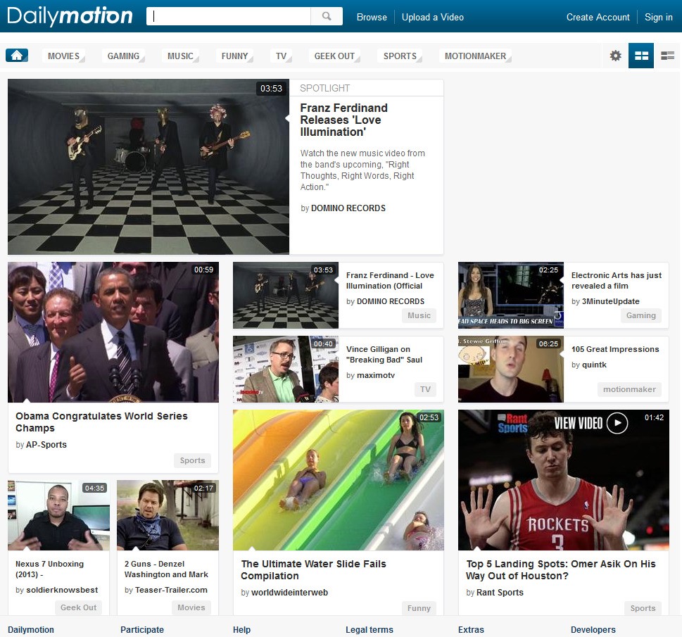 Скриншот 2 программы Dailymotion