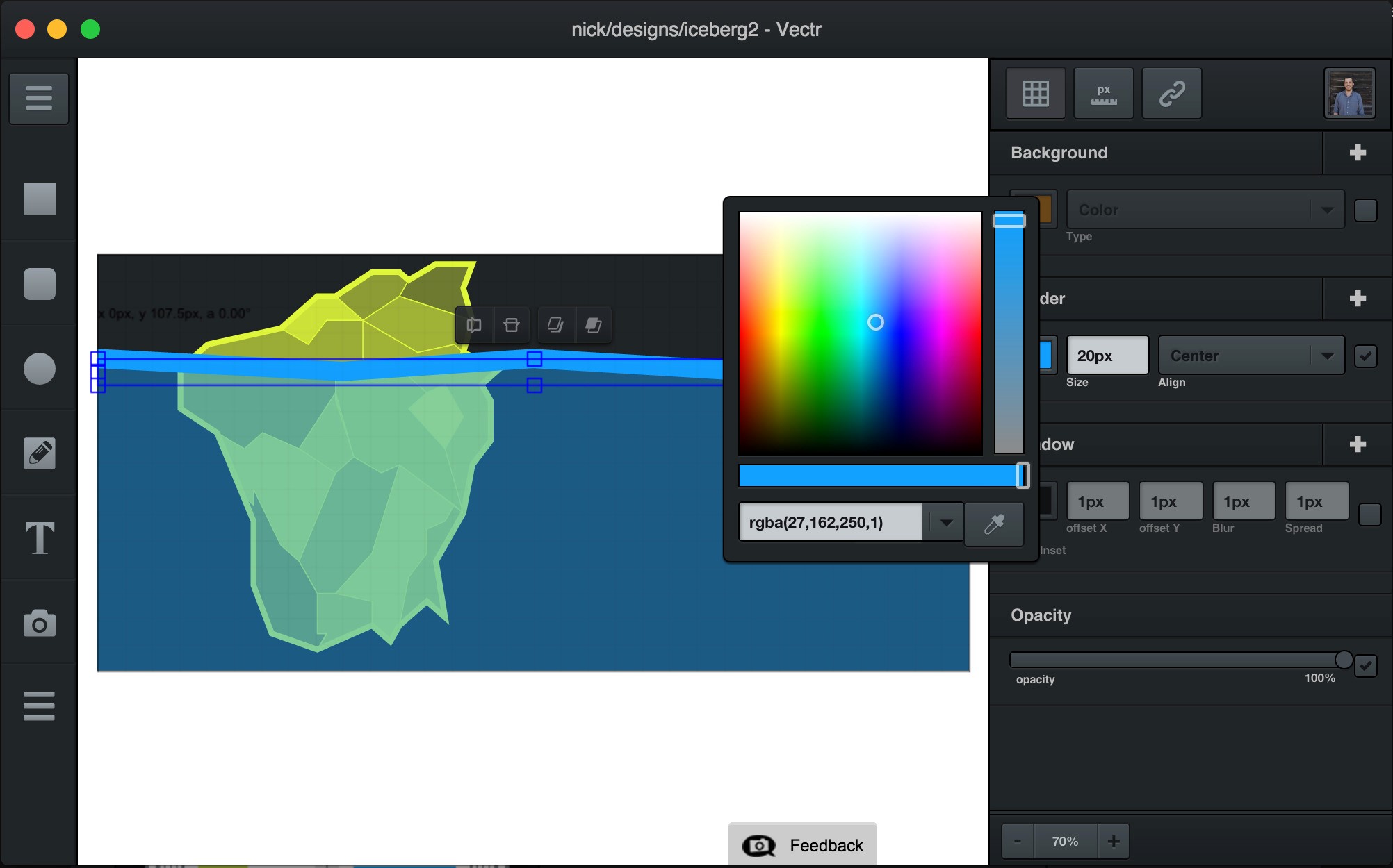 Скриншот 3 программы Vectr