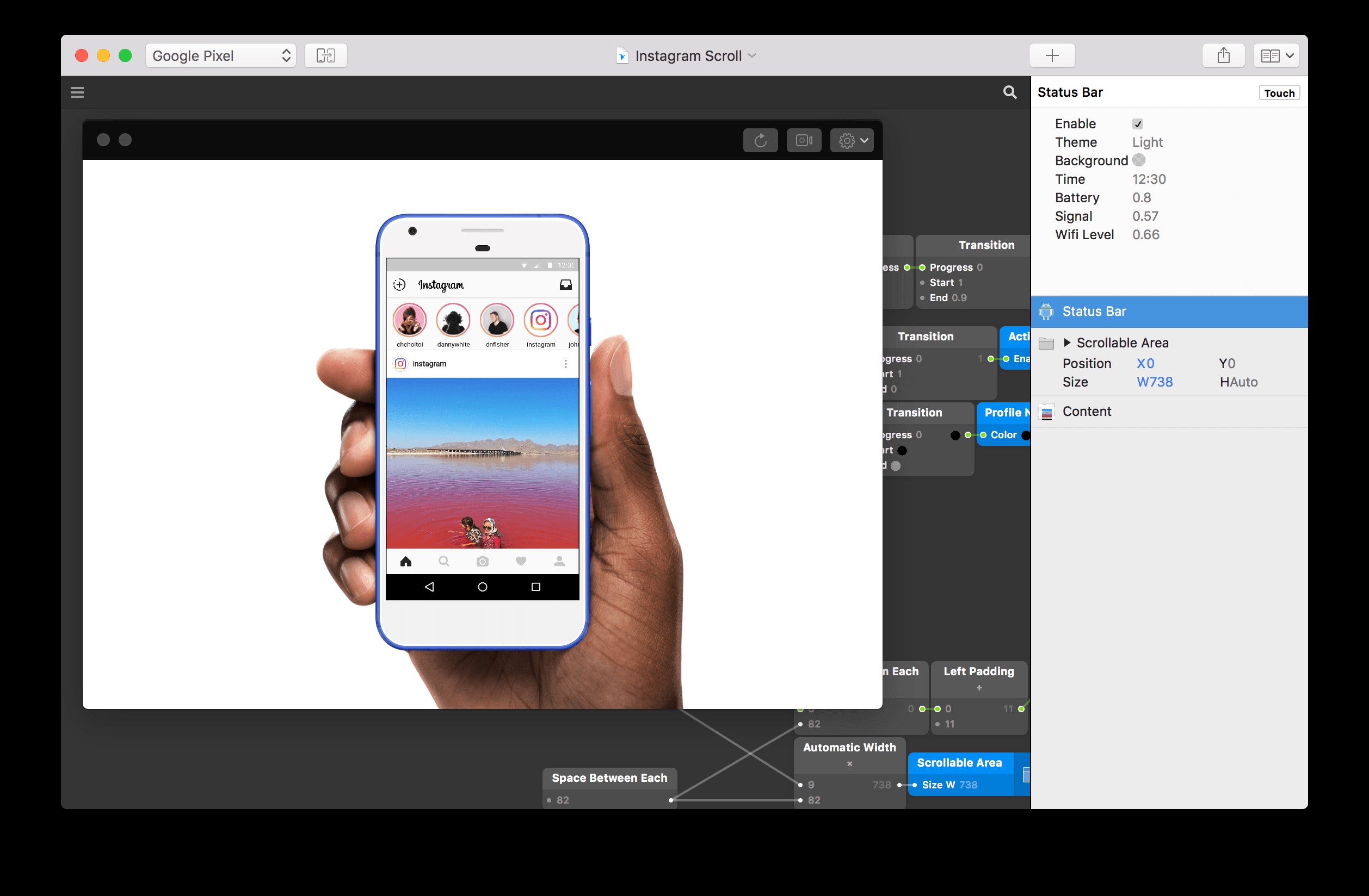 Скриншот 2 программы Origami Studio