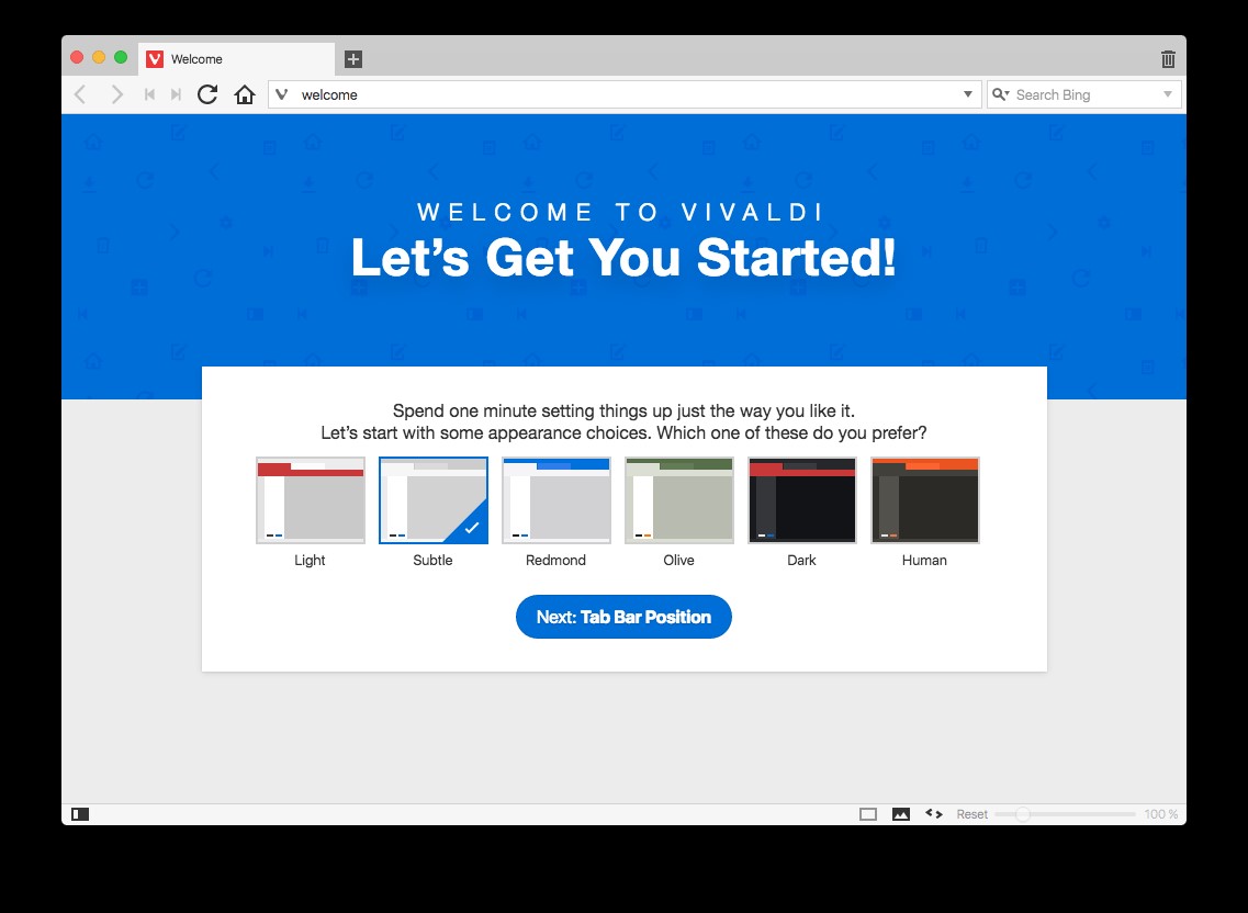 Скриншот 3 программы Vivaldi Browser