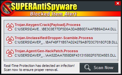 Скриншот 3 программы SUPERAntiSpyware
