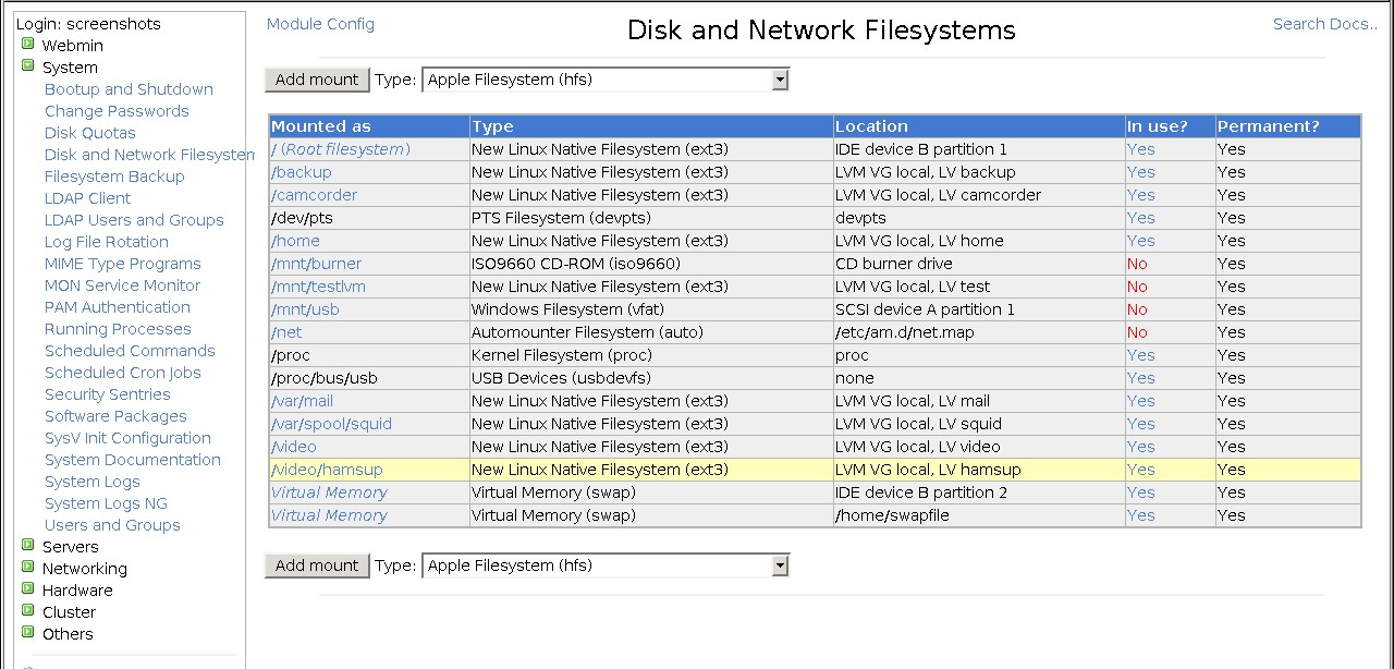 Скриншот 3 программы Webmin