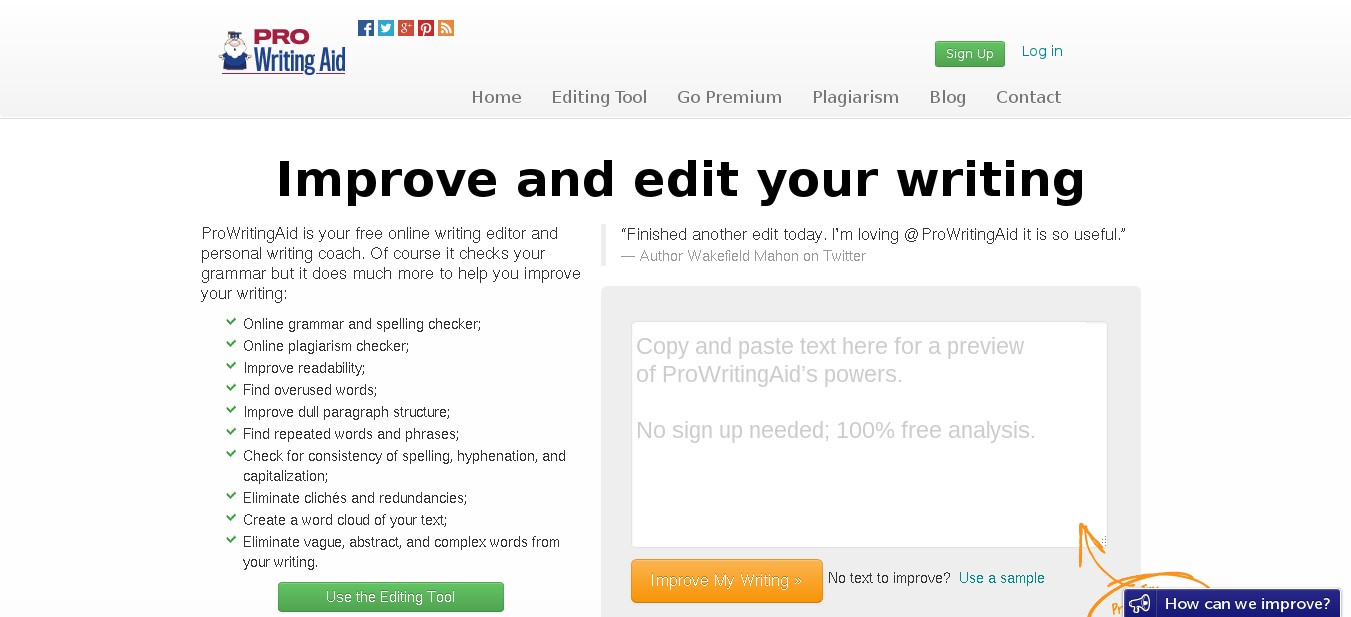 Скриншот 2 программы ProWritingAid