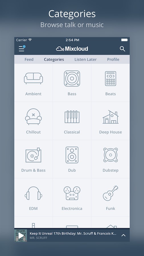 Скриншот 3 программы MixCloud