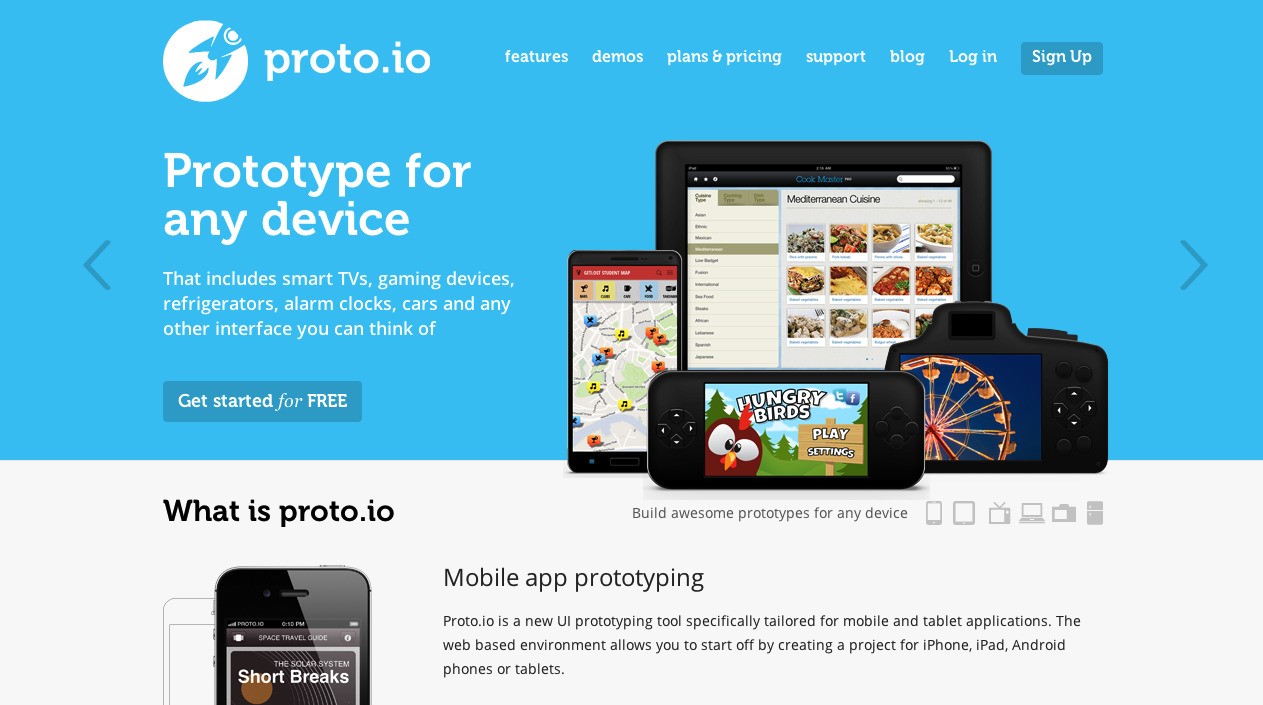 Скриншот 2 программы Proto.io