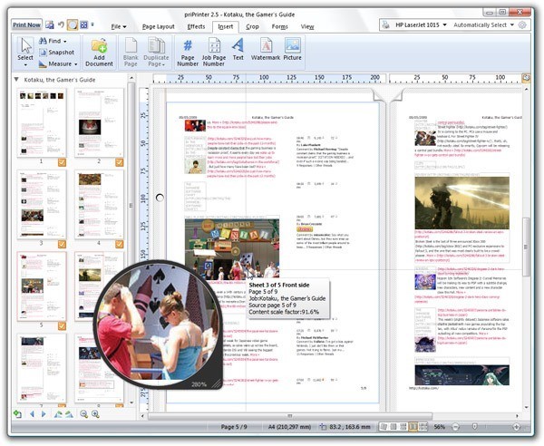 Скриншот 3 программы priPrinter