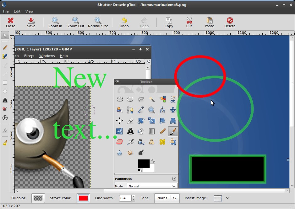 Скриншот 3 программы Shutter