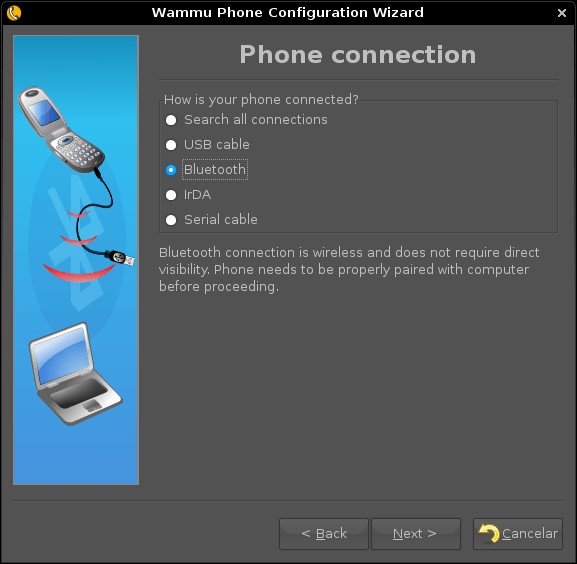 Скриншот 2 программы Wammu