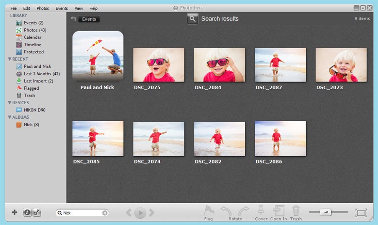 Скриншот 3 программы Phototheca