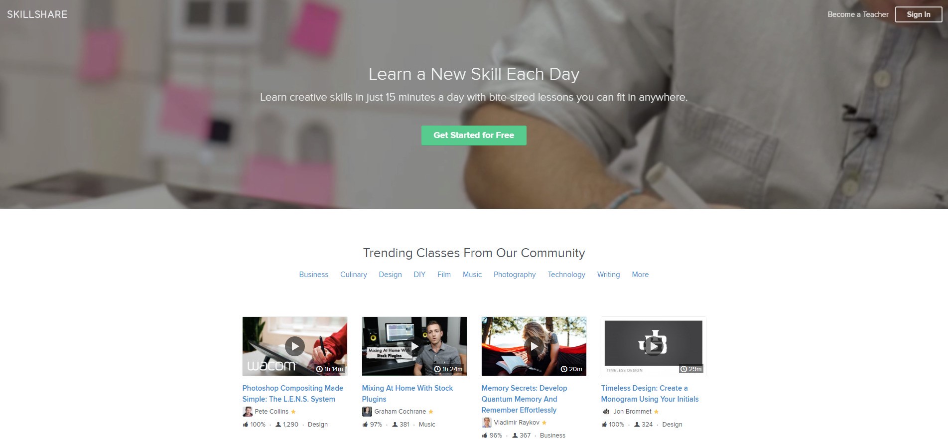 Скриншот 3 программы SkillShare