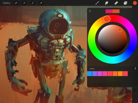 Скриншот 3 программы Procreate
