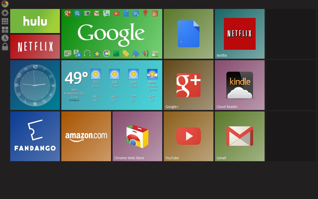 Скриншот 1 программы Awesome New Tab Page