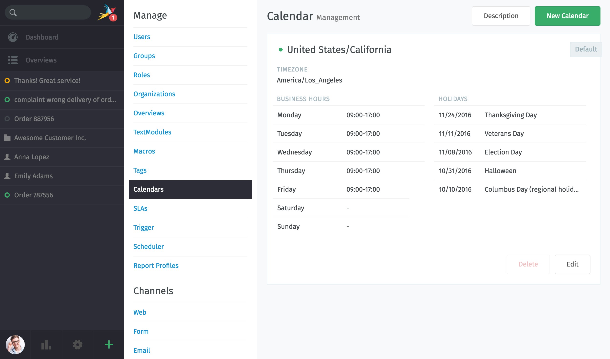 Скриншот 3 программы Zammad