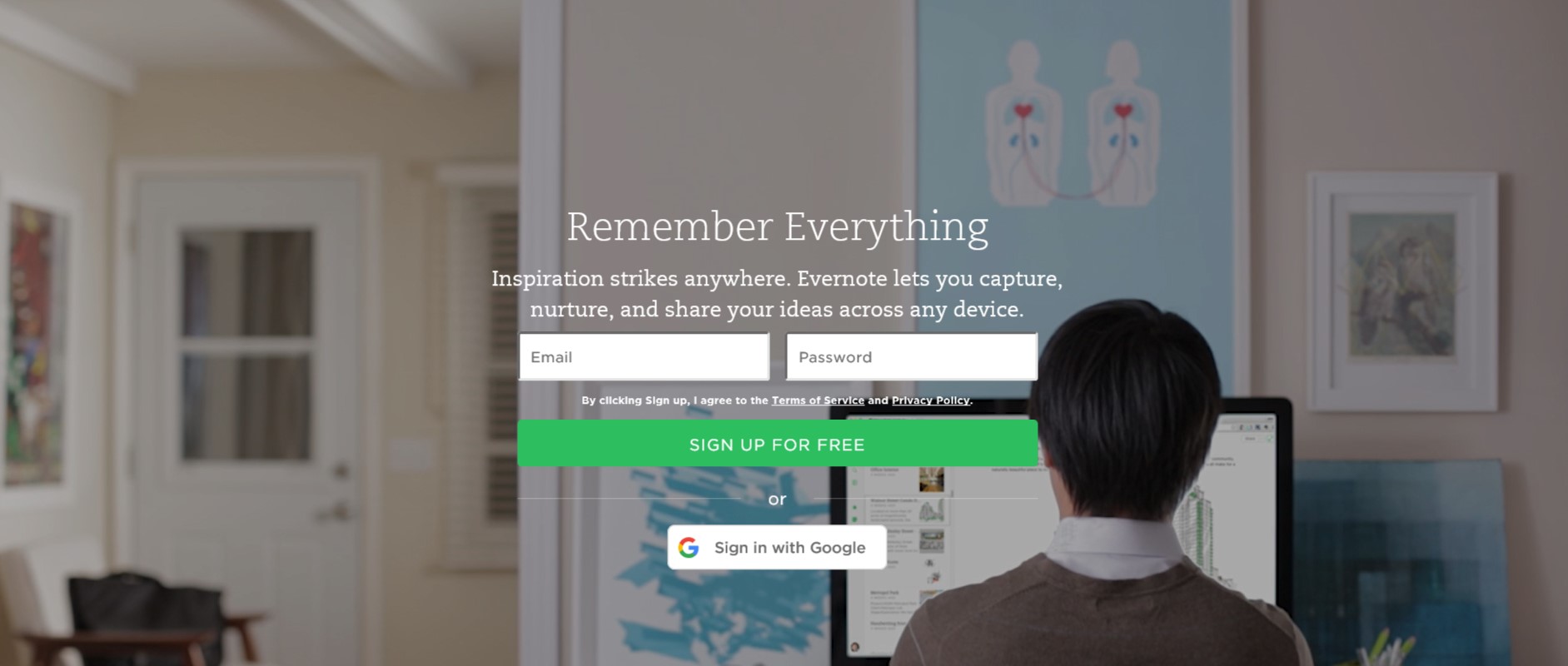 Скриншот 2 программы Evernote