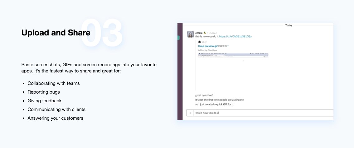 Скриншот 5 программы CloudApp