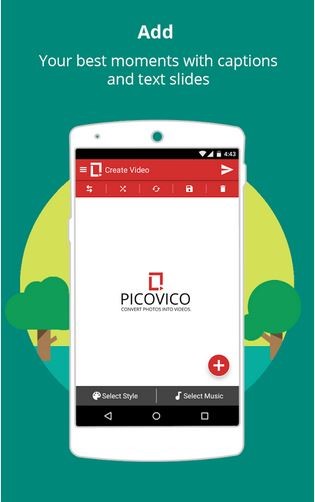 Скриншот 2 программы Picovico