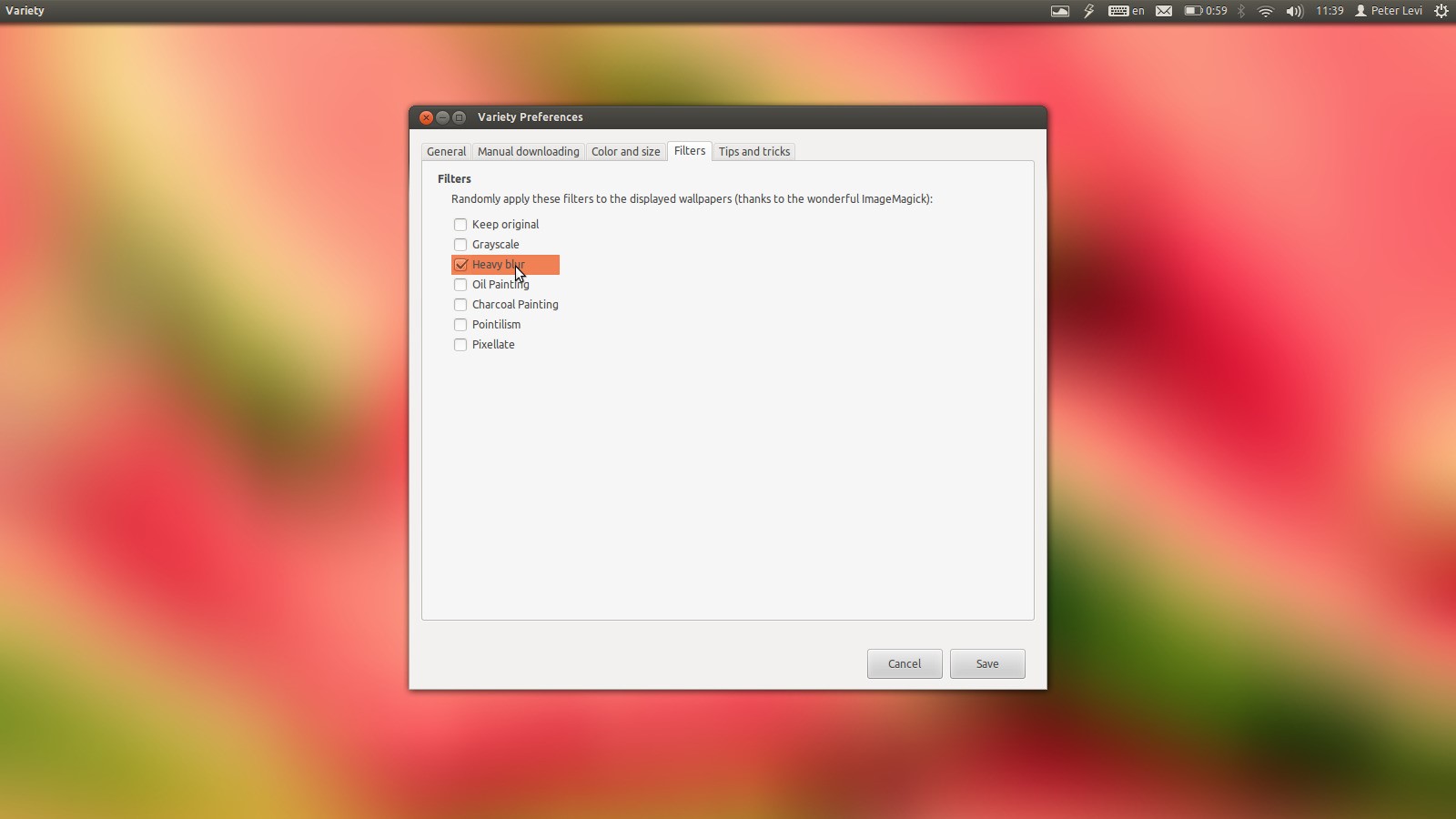 Скриншот 2 программы Variety Wallpaper Changer