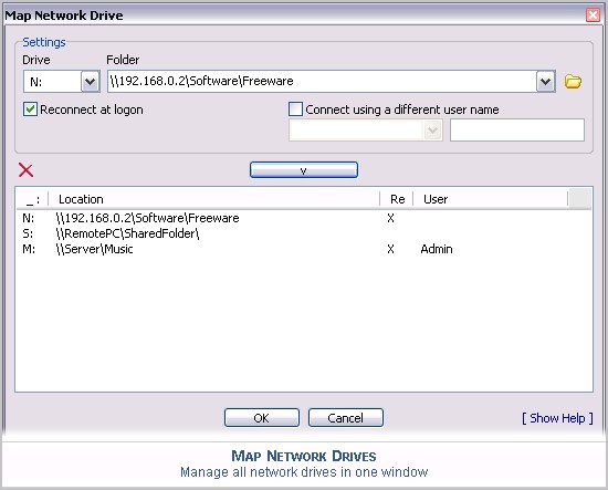 Скриншот 1 программы NetSetMan