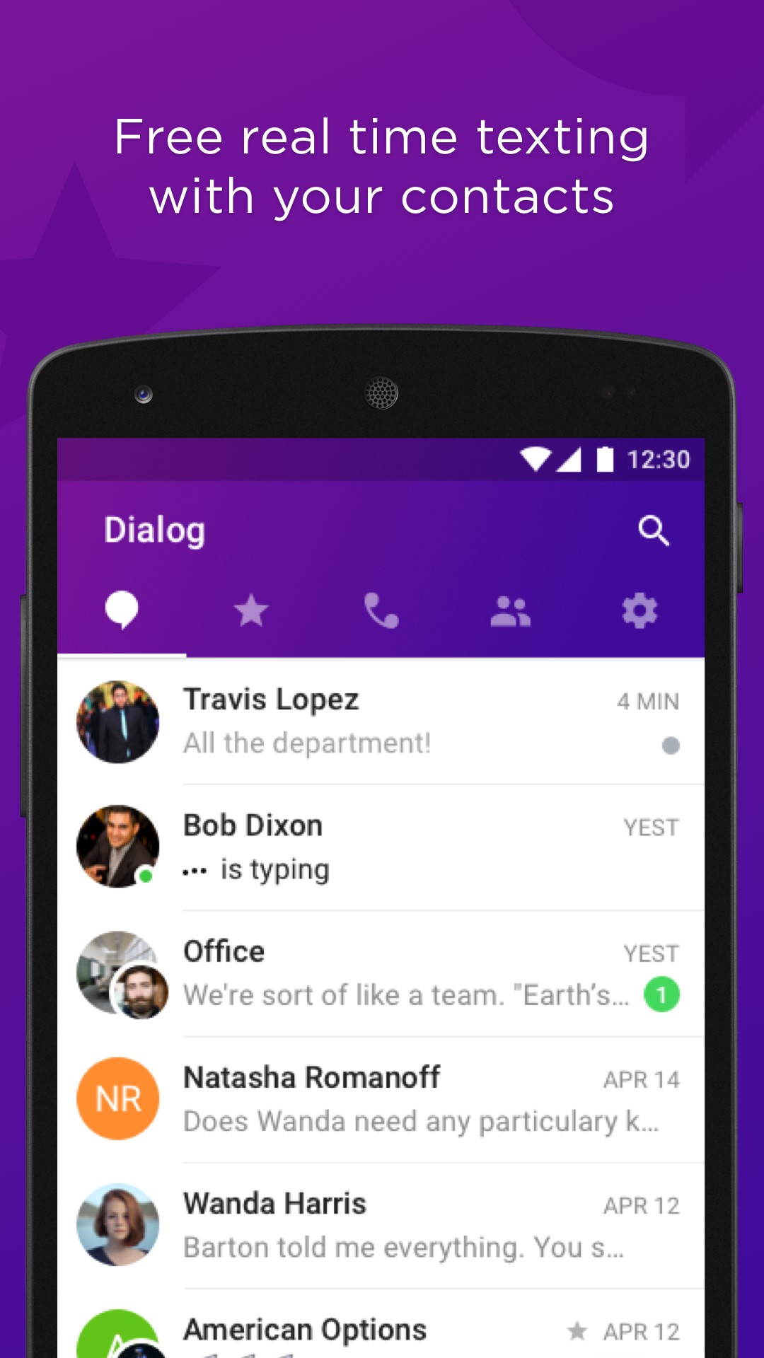 Скриншот 5 программы Dialog Messenger