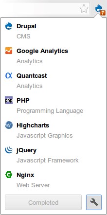 Скриншот 2 программы Wappalyzer