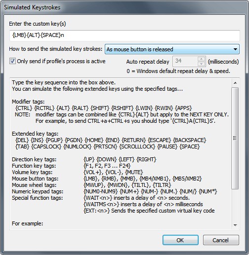 Скриншот 3 программы X-Mouse Button Control