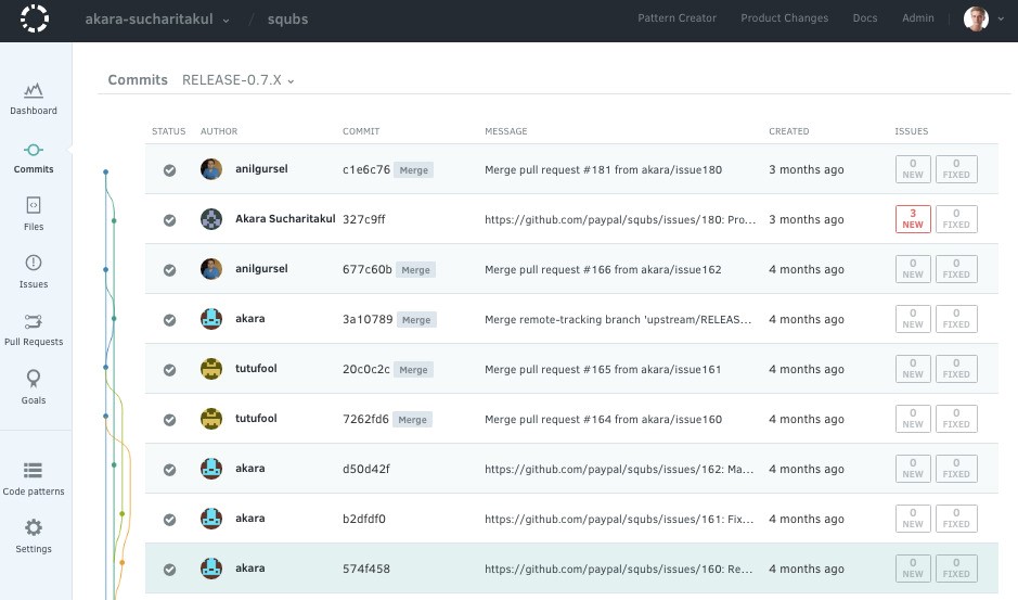 Скриншот 2 программы Codacy