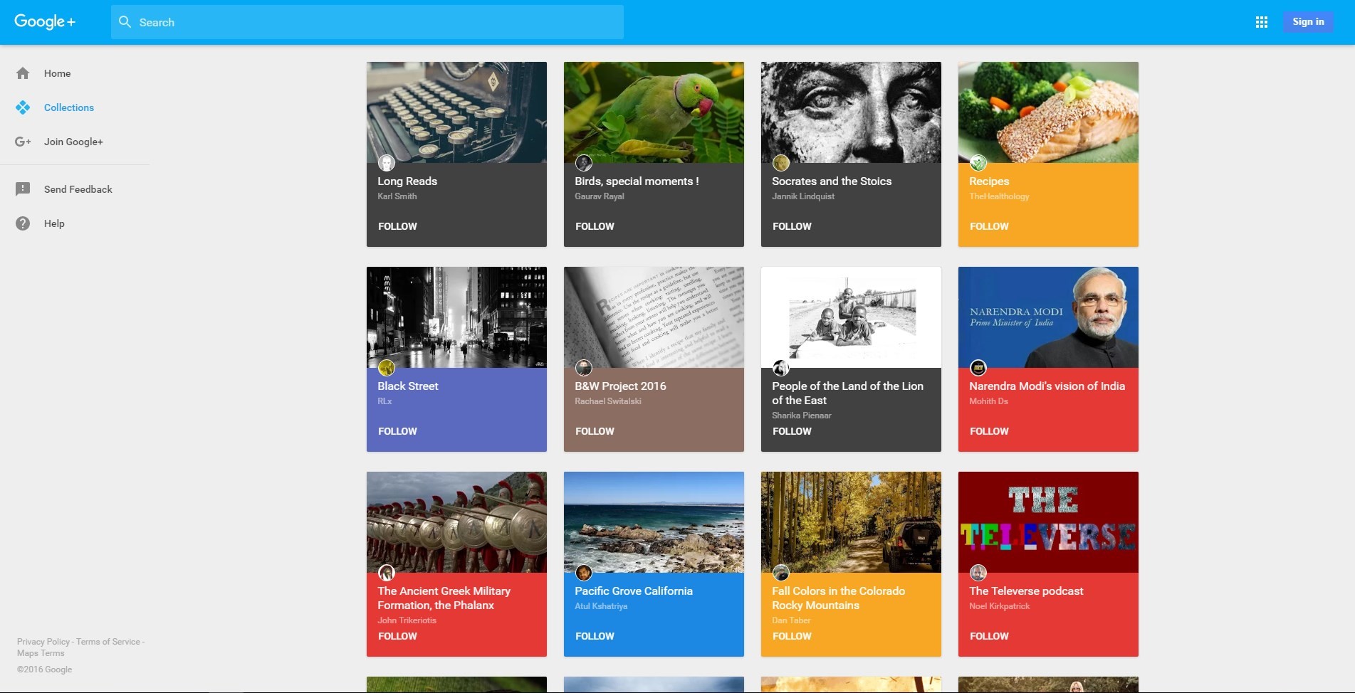 Скриншот 4 программы Google Plus