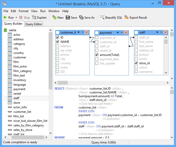 Скриншот 2 программы Navicat