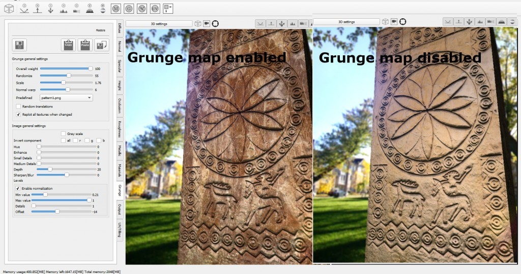Скриншот 3 программы AwesomeBump